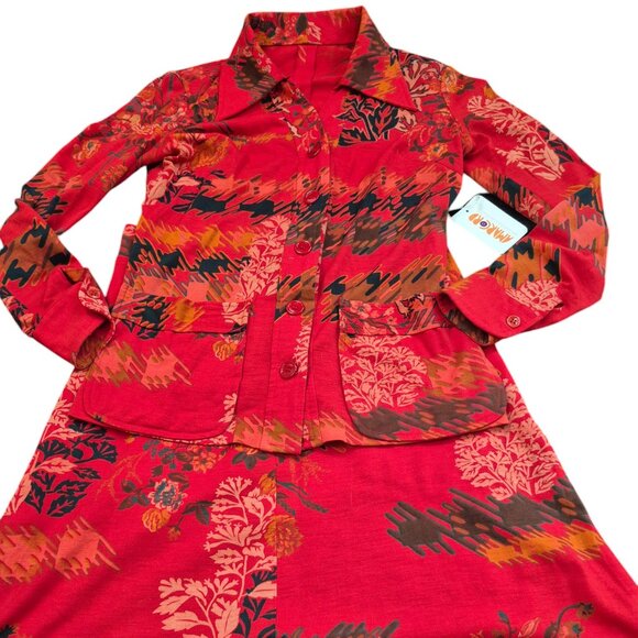 NWT Vingtage 2 pc top and skirt set - Picture 1 of 11